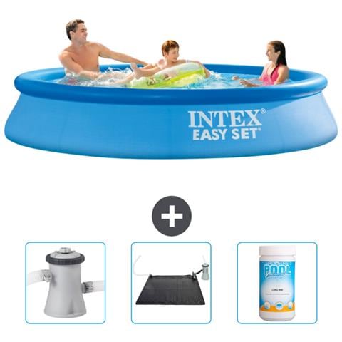 Piscina Fuori Terra - In Giro - 305x305x61 Cm - Blu - Include Accessori Coordinati Cb80 - Foto 1