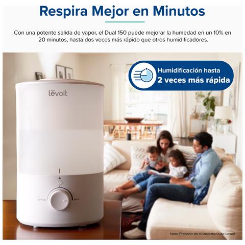 Humidificador De Aire Dual 150 Ultrasonic Cool Mist - Foto 2