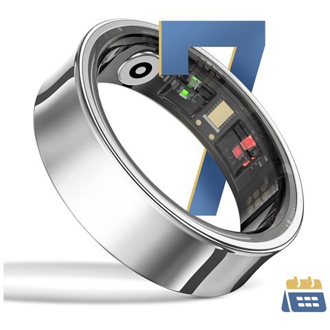 Anello Smart Bluetooth Salute Sport Impermeabile Taglia 9 - Foto 2