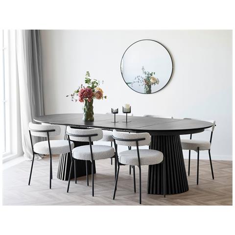 Portacandela Hn27 - Nero - Metallo - 11x11x18 Cm - Foto 5