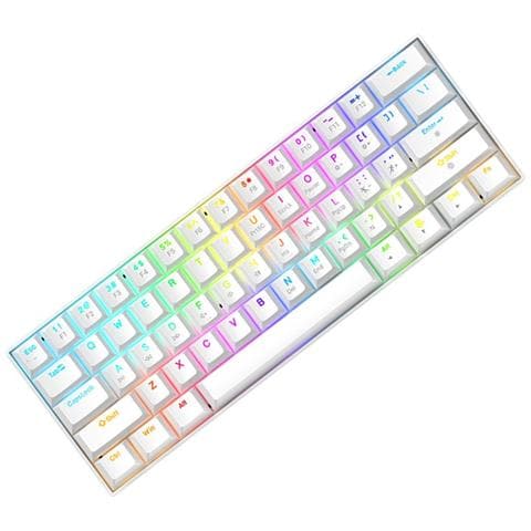 Tastiera Meccanica Rgb Tri-mode Bluetooth A 61 Tasti - Interruttori Tea - Foto 2