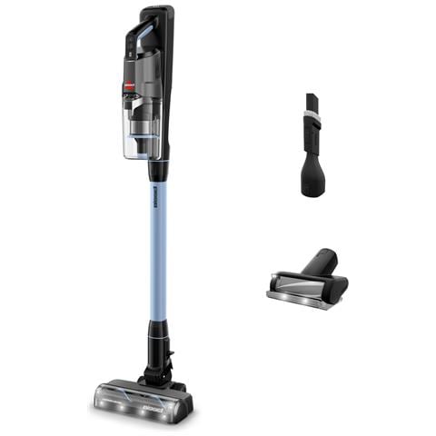 Scopa Elettrica PowerClean FurFinder Select Senza Sacchetto Autonomia 40 min Colore Nero Azzurro - Foto 1