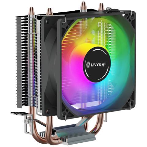 Dissipatore CPU ad Aria H20 ARGB per Socket Intel e AMD - Foto 1
