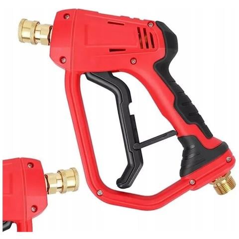 Pistola A Spruzzo Rossa 4000 Psi - Alta Pressione, Ergonomica | Attacco Rapido 1/4”, Filettatura M22-14 | Compatibile Con Idropulitrici - Foto 1