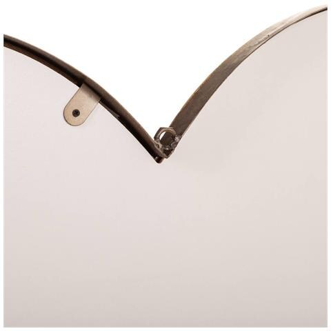 Specchio In Metallo Dorato 103x3,5x60,5 - Foto 5