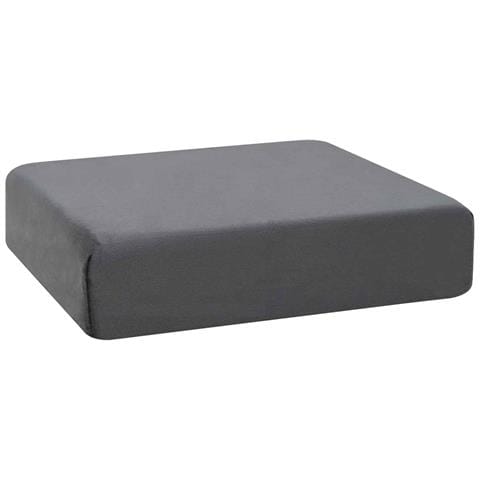 Cuscino per la seduta Grigio 40 x 40 x 10 cm Schiuma PU - Foto 1