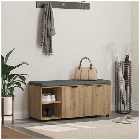 Panca per ingresso Rovere Artigianale 100 x 38 x 46 cm - Foto 2