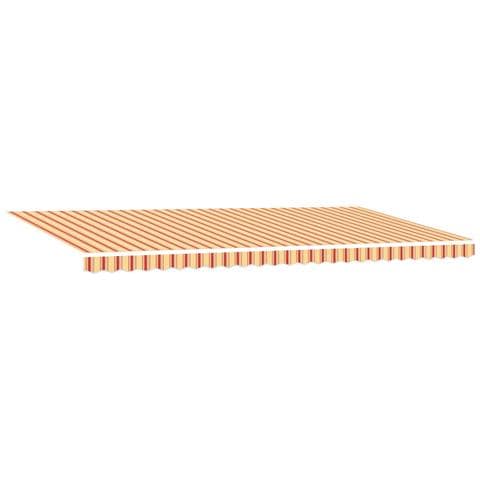 Tenda Retrattile giallo e arancione 600 ×350 cm Tessuto - Foto 1