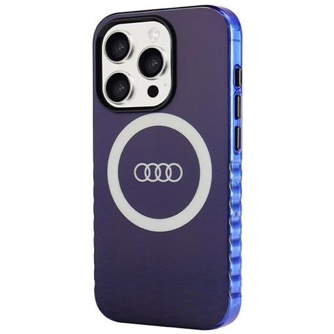 Audi Iml Big Logo Magsafe Case Per Iphone 15 Pro - Blu - Foto 2