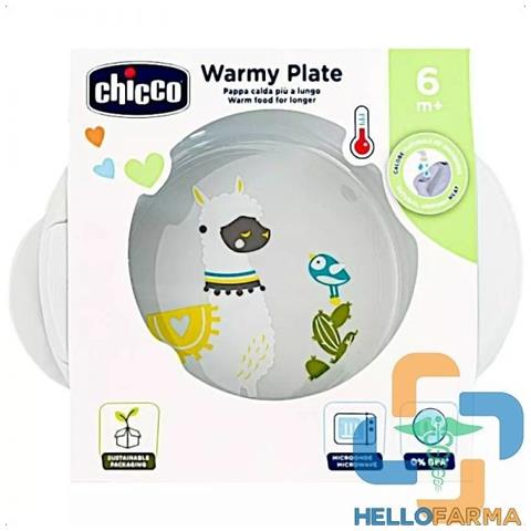 Chicco Piatto Pappacalda 6M+ Grigio - Foto 1