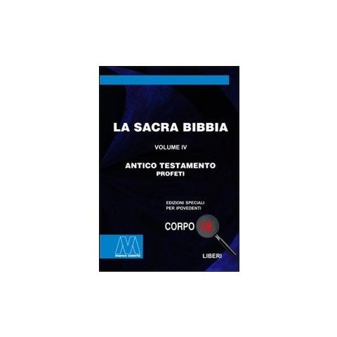 La Sacra Bibbia. Ediz. per ipovedenti. Vol. 4: Antico Testamento. - Foto 2