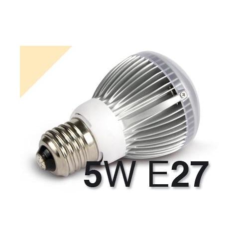 XLD275W13 Lampadina LED 5W attacco E27 luce calda 130LM  - Foto 4