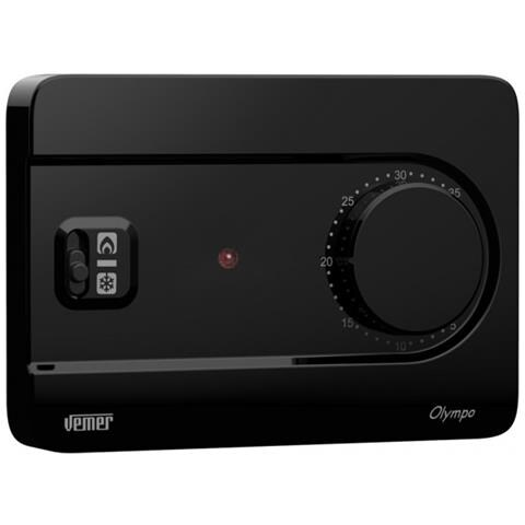 Termostato da parete OLYMPO NERO - Foto 1