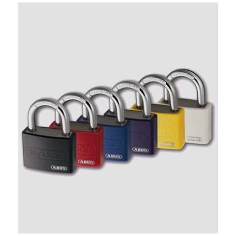 Lucchetto Alluminio Mm 40 Rosso - Foto 2