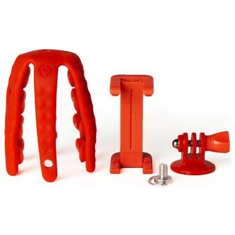 Squiddy Mini Treppiede Flessibile per Fotocamere e Smartphone - Colore Rosso - Foto 2