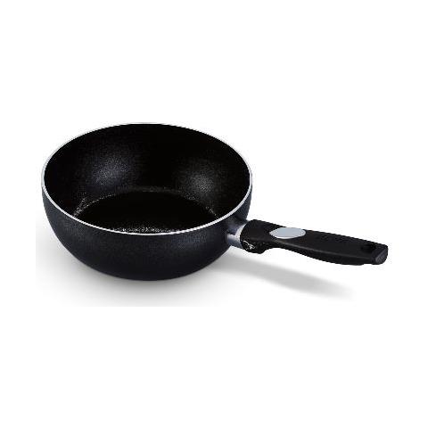 13078204, Padella Per Friggere Pro Induc 20 Centimetri, Antracite In Alluminio, Interno Rivestito, Adatta A Tutti I Fornelli, Induzione Incluso. - Foto 3