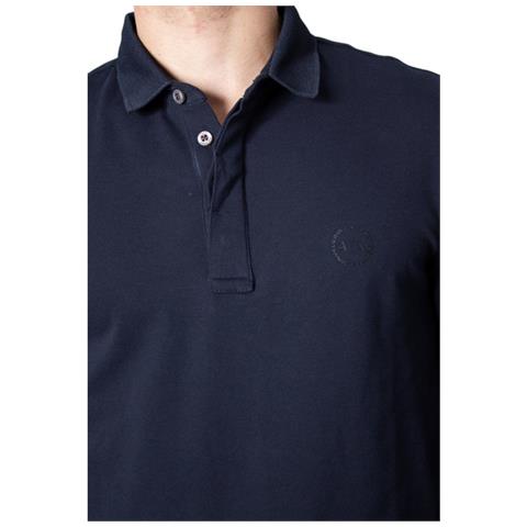 Maglia T Shirt Polo Uomo Armani Exchange 8nzf79 Zj81z 1510 Cotone Original Ai Taglia Xl Colore Blu - Foto 5