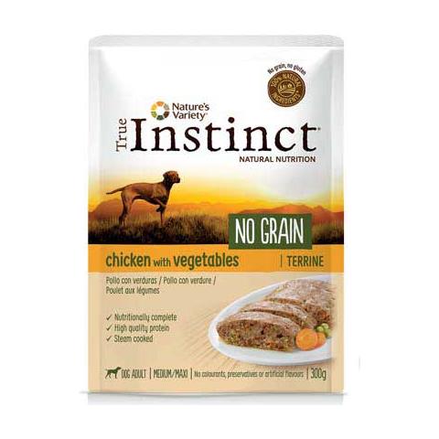 No Grain Terrine Adult Medium / maxi 300 Gr Pollo E Verdure - Foto 1