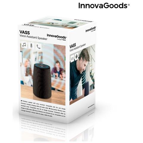 Smart Speaker Bluetooth Assistente Virtuale Vass V0101126 - Foto 3