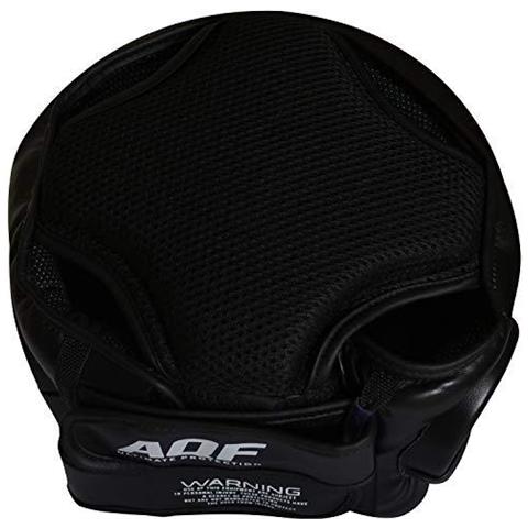 Protezione Boxe Caschetto Di Addestramento Di Mma Copricapo Muay Thai Completa Protezione Di Fronte Sparring Testa Del Casco Guardia (nero S) - Foto 4