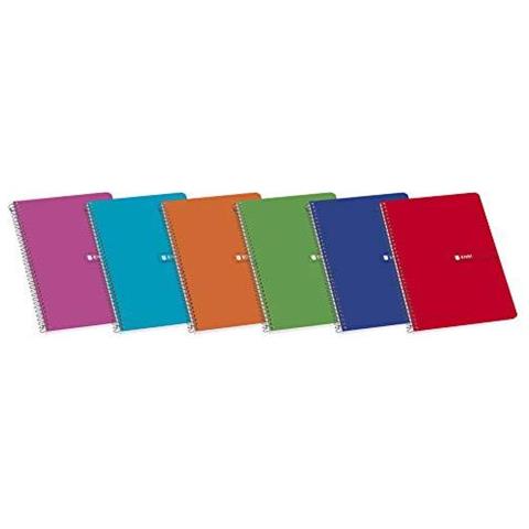 100430104 - Notebook A5 Governati 80 Fogli Confezione 10 Quaderni Colori Casuali - Foto 1
