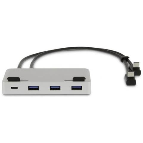 Usb-c Attach Dock Prostand 4k, Usb-c, 3x Usb 3.0, Hdmi, Mini-dp, Gigabit, 2x Usb-c, Silver - Foto 1