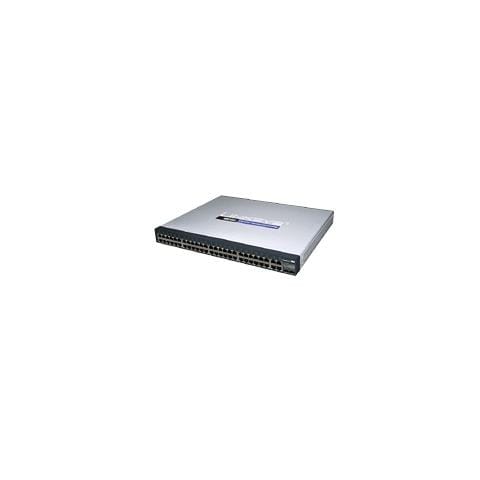Cisco SRW248G4, Gestito, L2, 48, 52, 48, 100BASE-TX, 10BASE-T, IEEE 802.1Q, IEEE 802.1x, IEEE 802.3ab, IEEE 802.3i, IEEE 802.3u, IEEE 802.3x, IEEE 802.3z, 10/100 Mbps - Foto 1