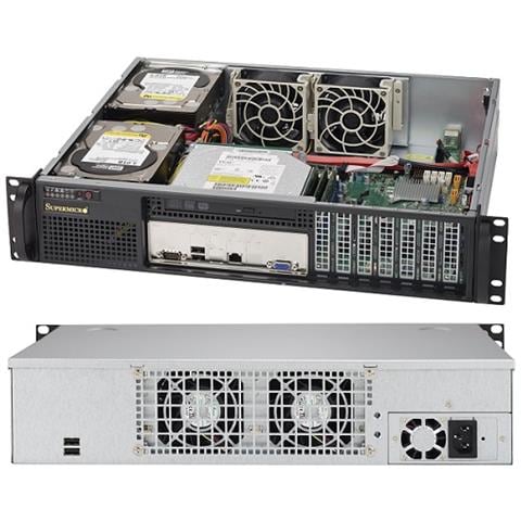 SuperChassis 523L-505B 2U Nero 500 W - Foto 1