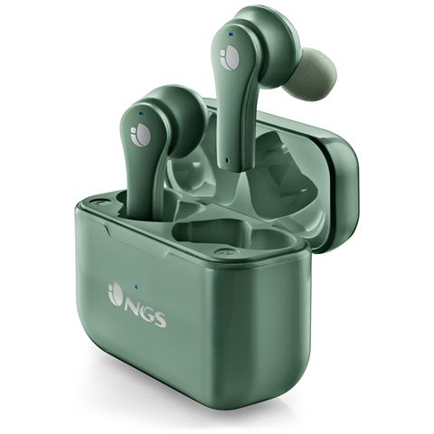 ARTICA BLOOM Auricolari Bluetooth True Wireless Intrauricolari 24h Autonomia Verde - Foto 1
