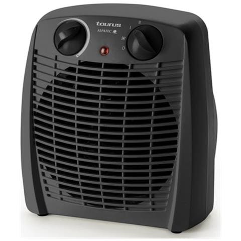 NEW GOBI Interno Nero 2000 W Riscaldatore ambiente elettrico con ventilatore - Foto 1