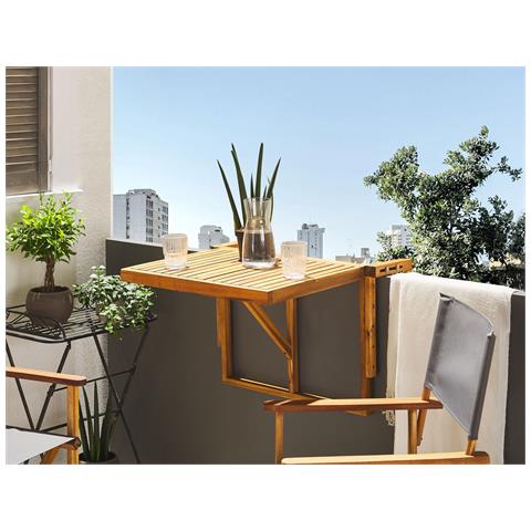 Tavolo Da Giardino Legno Legno Chiaro Udine - Foto 1