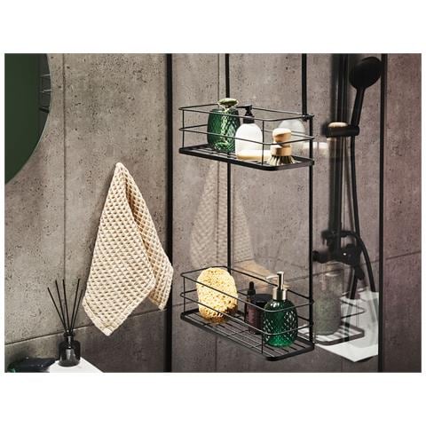 Scaffale Pensile Tayasu Metallo Nero - Foto 1