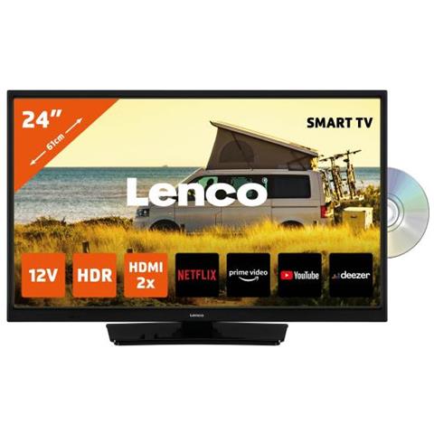 TV LED HD 61 Cm (24") DVL-2483BK Smart Tv Wi-fi Colore Nero 2022 - Foto 1