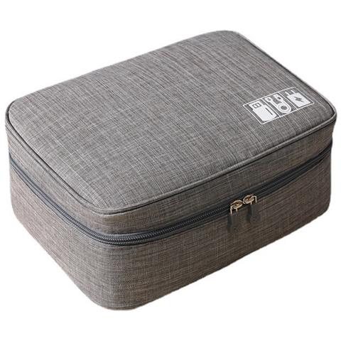 Borsa Di Archiviazione Digitale Da Viaggio Resistente All'acqua Grey - Foto 2