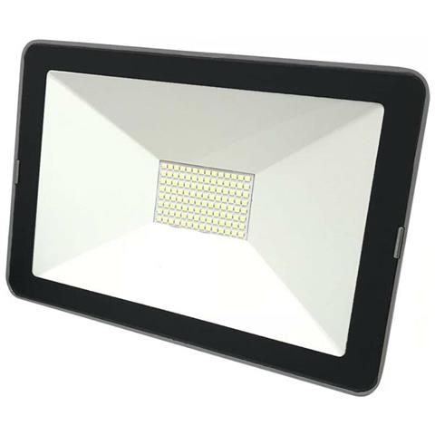 Faro 126 Led 100w Luce Bianca Slim Da Esterno Illuminatore - Foto 1
