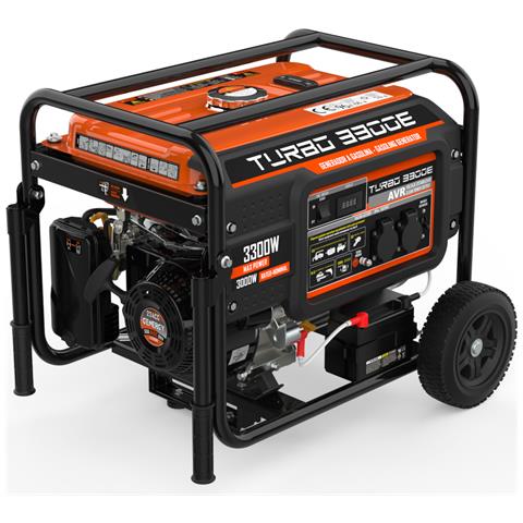 Generatore Benzina Genergy Turbo3300, 3300w Avviamento Elettrico Avr -gruppi Elettrogeni - Foto 1