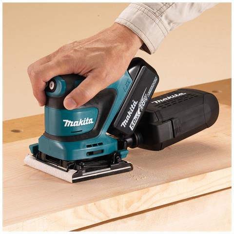 DBO480Z levigatrice portatile Levigatrice orbitale casuale 14000 OPM Nero, Blu 210 W - Foto 2