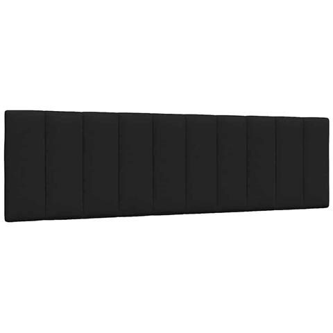 Cuscino Testiera Nero 180 Cm In Tessuto - Foto 1