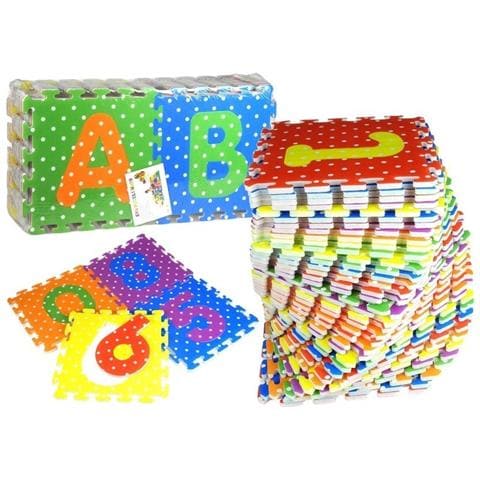 Kinderen Speelmat Schuimpuzzels Alfabet En Cijfers - Foto 1