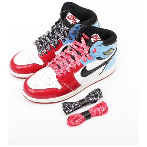 5 Paia Di Lacci Per Scarpe Con Motivi Paisley Multicolori E Onde Blu  Xxxl - Foto 2