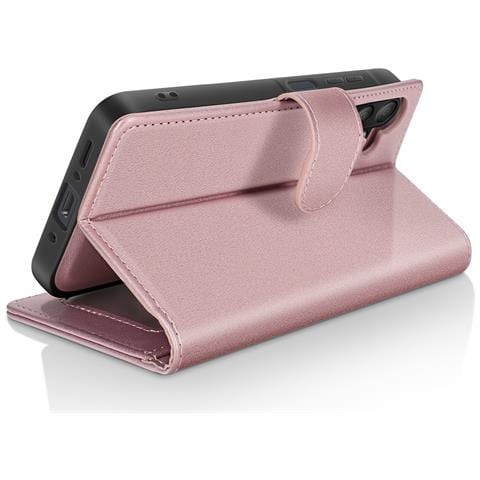 Custodia Folio 2-in-1 Per Galaxy A16 Con Custodia Rimovibile E Funzione Supporto, Rosa Champagne - Foto 5