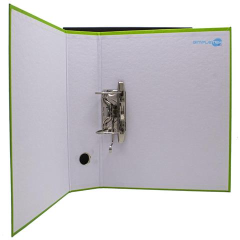 12x Raccoglitore Ad Anelli Per Buste Documenti Nero Verde Registratore Protocollo - Foto 3