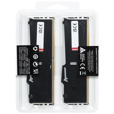Memoria FURY Beast RGB 128 GB (2x64 GB) DDR5 5600 MHz CL36 Formato DIMM 288-pin Colore Nero - Foto 17