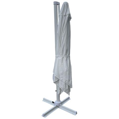 Ombrellone Offset Molokai Rettangolare 3x4m Bianco + Copertura - Foto 2