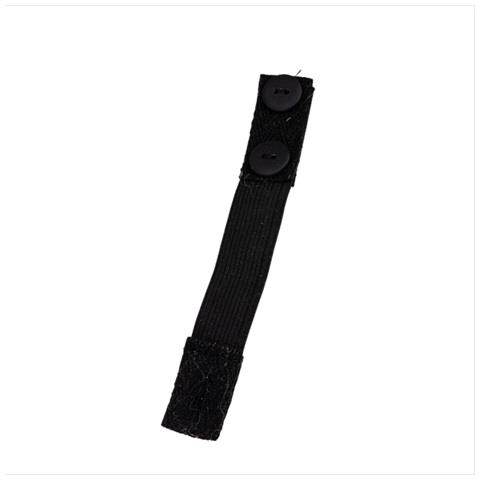 Estensore Per Pantaloni Premaman (2x15cm) - Bottone Elastico Regolabile Per Comfort Black - Foto 1