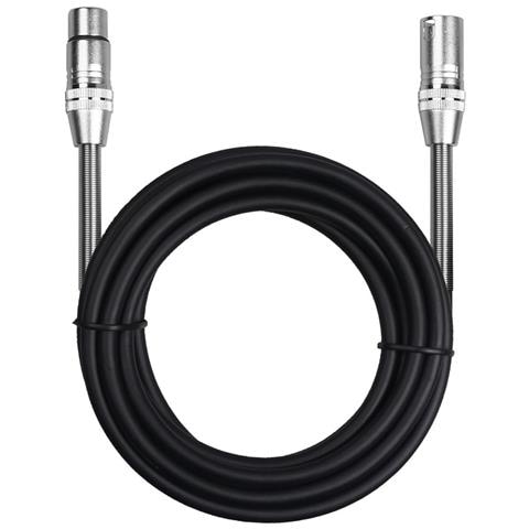 Cavo Microfonico Xlr Maschio-femmina - Cavo Audio Bilanciato Per Mixer, Amplificatore, Altoparlante E Microfono 1,5 Milioni - Foto 1