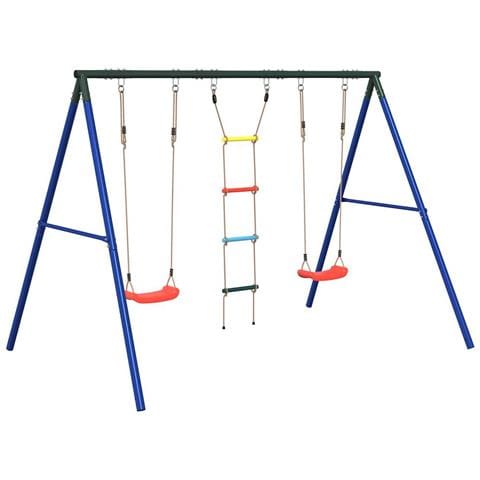 Set Gioco da Esterno con Altalene e Scala - Foto 1