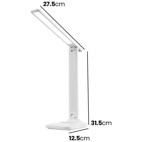 Lampada Da Scrivania Led 7w 2000 Ore 3 Temperature Regolabili E Pieghevole - Foto 2