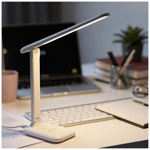 Lampada Da Scrivania Led 7w 2000 Ore 3 Temperature Regolabili E Pieghevole - Foto 5