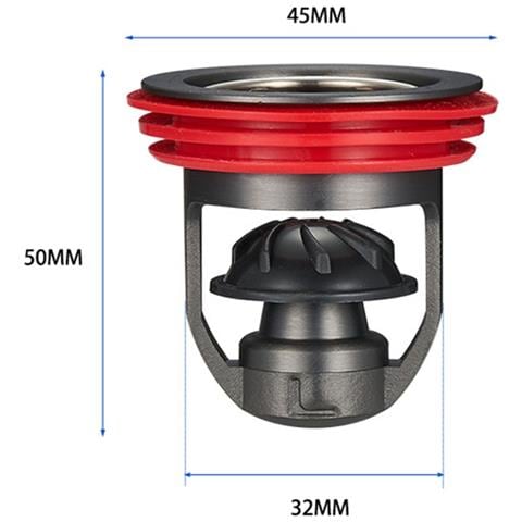 Nucleo Di Scarico A Levitazione Magnetica In Rame Da 40 Mm - Grigio Canna Di Fucile, Anti-odore E A Prova Di Insetti - Foto 7